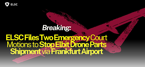 Eilantrag gegen Waffentransporten durch Frankfurt