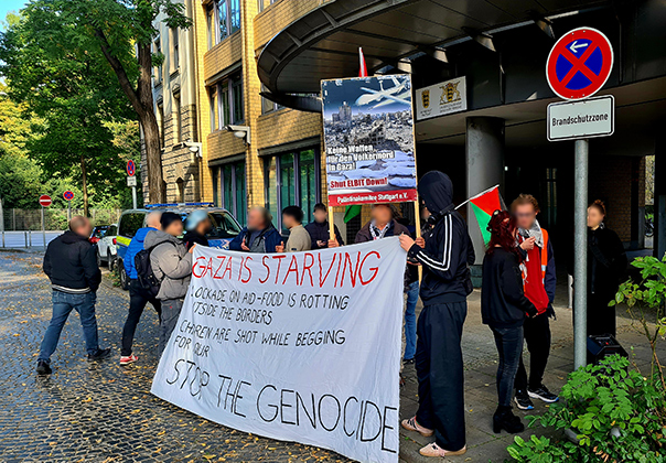 Kundgebung Stuttgart vor Amtsgericht