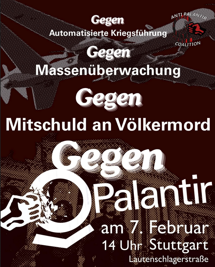 Demo gegen Palantir