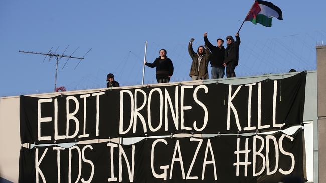elbit melbourne protest