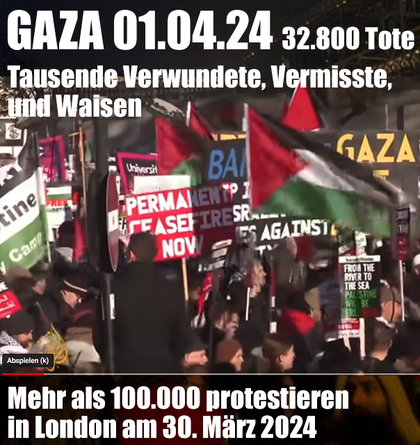 Palästinensische Opfer in Gaza