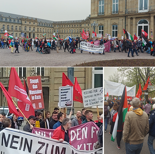 Ostermarsch 2024 in Stuttgart