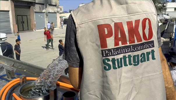 Demo in Stuttgart am 2. August 2025 für Gaza